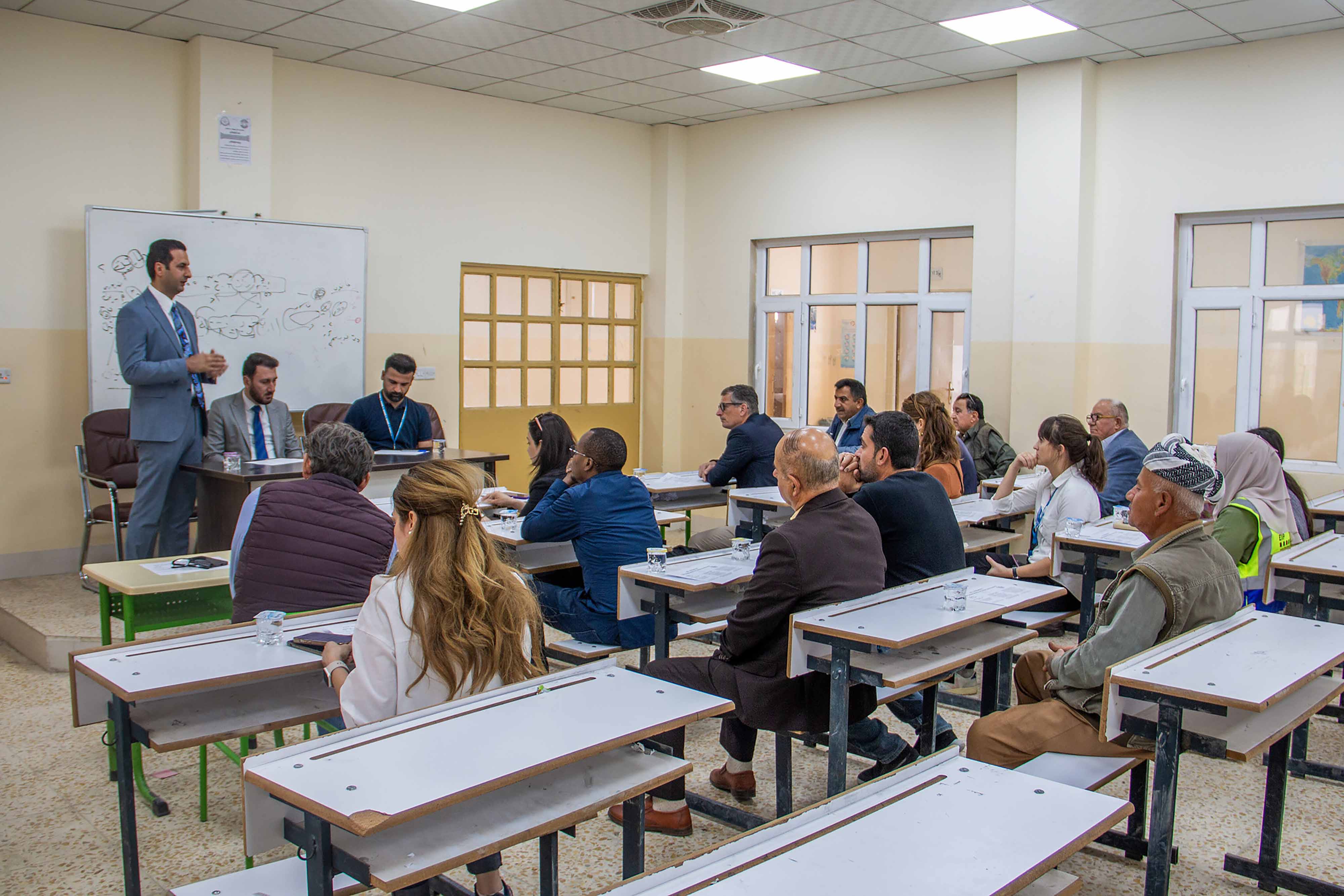 Digital monitoring conducted by engineering students